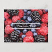 Kommentarfrucht Postkarte (Vorderseite)