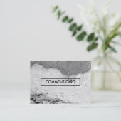 Kommentarkarte Visitenkarte (Stehend Vorderseite)