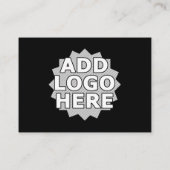 Kommentarkarte Visitenkarte (Rückseite)