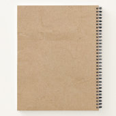 Kommentierte Produktfamilie Krümelbuch, Brown Pape Notizblock (Rückseite)