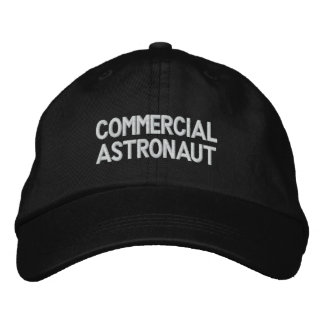 Kommerziell Astronaut Bestickte Baseballkappe