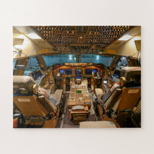 Kommerziell Jet Cockpit Jigsaw Puzzle