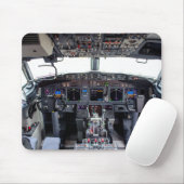 Kommerziell Jet Cockpit Mousepad (Mit Mouse)