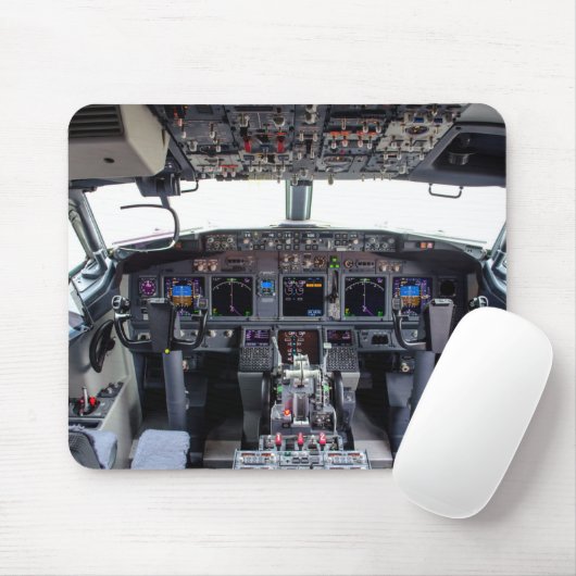 Kommerziell Jet Cockpit Mousepad (Mit Mouse)