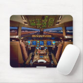 Kommerziell Jet Cockpit Mousepad (Mit Mouse)