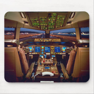 Kommerziell Jet Cockpit Mousepad