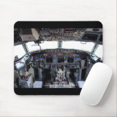Kommerziell Jet Cockpit Mousepad (Mit Mouse)