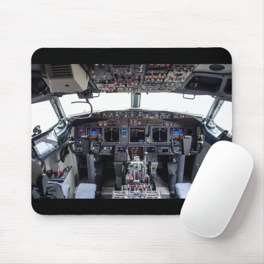 Kommerziell Jet Cockpit Mousepad (Mit Mouse)
