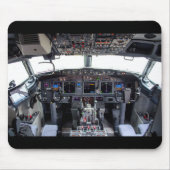 Kommerziell Jet Cockpit Mousepad (Vorne)