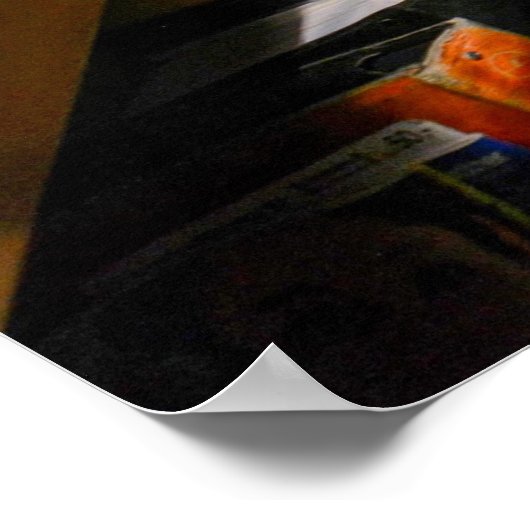 Kommerziell Jet Cockpit Poster (Ecke)