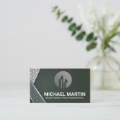 Kommerziell Real Anwesen Gebäude | Eigenschaften Visitenkarte (Stehend Vorderseite)