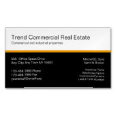 Kommerziell Real Anwesen Magnetische Visitenkarte (Vorderseite)