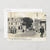 Kommerziell St, Provincetown, Vintag Postkarte (Vorne/Hinten)