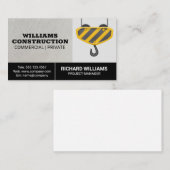 Kommerzielle Bauweise | Crane Visitenkarte (Vorne/Hinten)