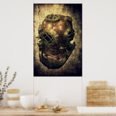 KOMMERZIELLE DIVERS HELMET POSTER (Küche)