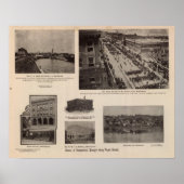 Kommerzielle Energie entlang des Puget Sound Poster (Vorne)