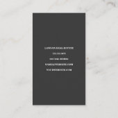 Kommerzielle Gebäude | Eigenschaften für Real Anwe Terminkarte (Rückseite)