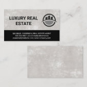 Kommerzielle Gebäude Visitenkarte (Vorne/Hinten)