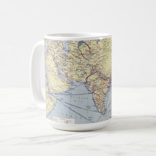 Kommerzielle Geschäftswege | South Asia Kaffeetasse (Vorderseite Links)