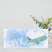 Kommerzielle Jet Stream Liebe Save The Date (Stehend Vorderseite)