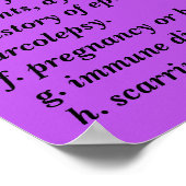 Kommerzielle Körperkunstrisen Poster (Ecke)