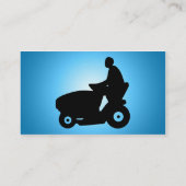 kommerzielle Rasenpflege Visitenkarte (Rückseite)