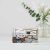 Kommerzielle Reinigungsdienste für berufliche Büro Visitenkarte (Stehend Vorderseite)