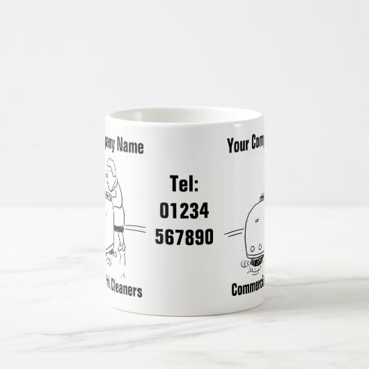 Kommerzielle Reinigungsdienste Kaffeetasse (Mittel)