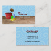 kommerzielle Reinigungsgeschäftskarten Visitenkarte (Vorne/Hinten)