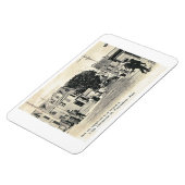 Kommerzielle Straße, Provincetown, Vintage Postkar Magnet (Linke Seite)