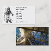 Kommerzielle Tauchgeschäfts-Karte Visitenkarte (Vorne/Hinten)