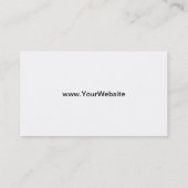 Kommerzielle wirkliche Anwesen-Geschäfts-Karten Visitenkarte (Rückseite)