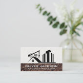 Kommerzielle Wohnanlage Visitenkarte (Stehend Vorderseite)