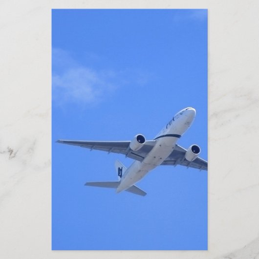 Kommerzieller Airliner Briefpapier (Vorderseite)