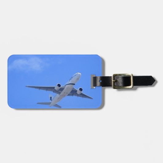 Kommerzieller Airliner Gepäckanhänger (Vorderseite horizontal)