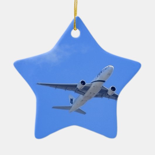 Kommerzieller Airliner Keramik Ornament (Vorne)