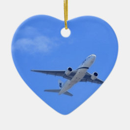 Kommerzieller Airliner Keramikornament