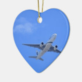 Kommerzieller Airliner Keramikornament (Links)