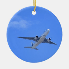 Kommerzieller Airliner Keramikornament