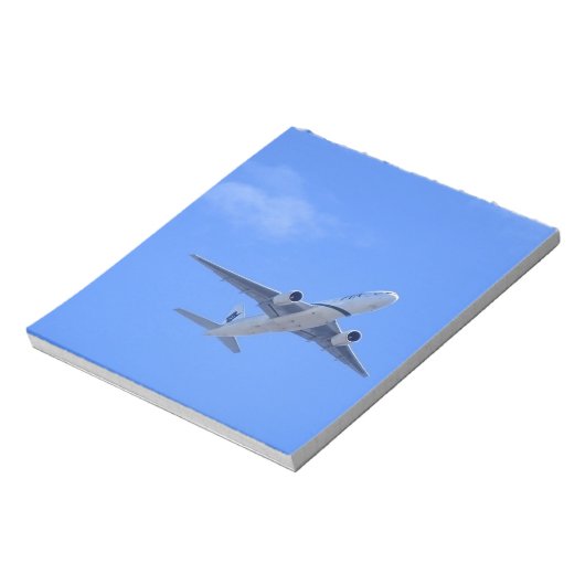 Kommerzieller Airliner Notizblock (Rotiert)