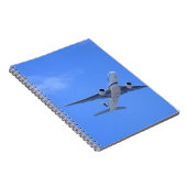 Kommerzieller Airliner Notizblock (Rechte Seite)