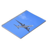 Kommerzieller Airliner Notizblock (Linke Seite)