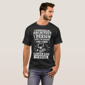 Kommerzieller Architekt, den ich mag T-Shirt (Vorne ganz)