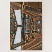 Kommerzieller Cockpit-Hintergrund Puzzle (Vertikal)