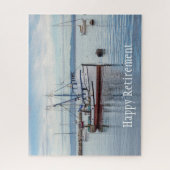 Kommerzieller Fischer für die Ruhestandsfischerei Puzzle (Vertikal)