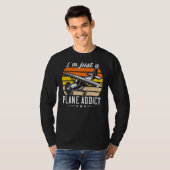 Kommerzieller Fluggast T-Shirt (Vorne ganz)
