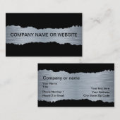 Kommerzieller oder industrieller Entwurf Visitenkarte (Vorne/Hinten)