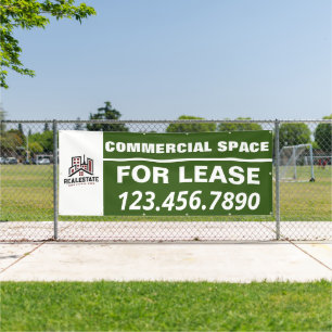 Kommerzieller Platz für Lease Company-Logo anpasse Banner