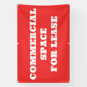 Kommerzieller Platz für Leasingbanner Banner (Vertikal)