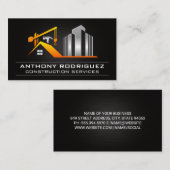 Kommerzieller Wohnsitz | Konstruktion Visitenkarte (Vorne/Hinten)